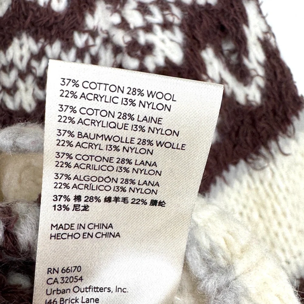 FREE PEOPLE Check Me Out Sweater NEW Winter Fog Size XS